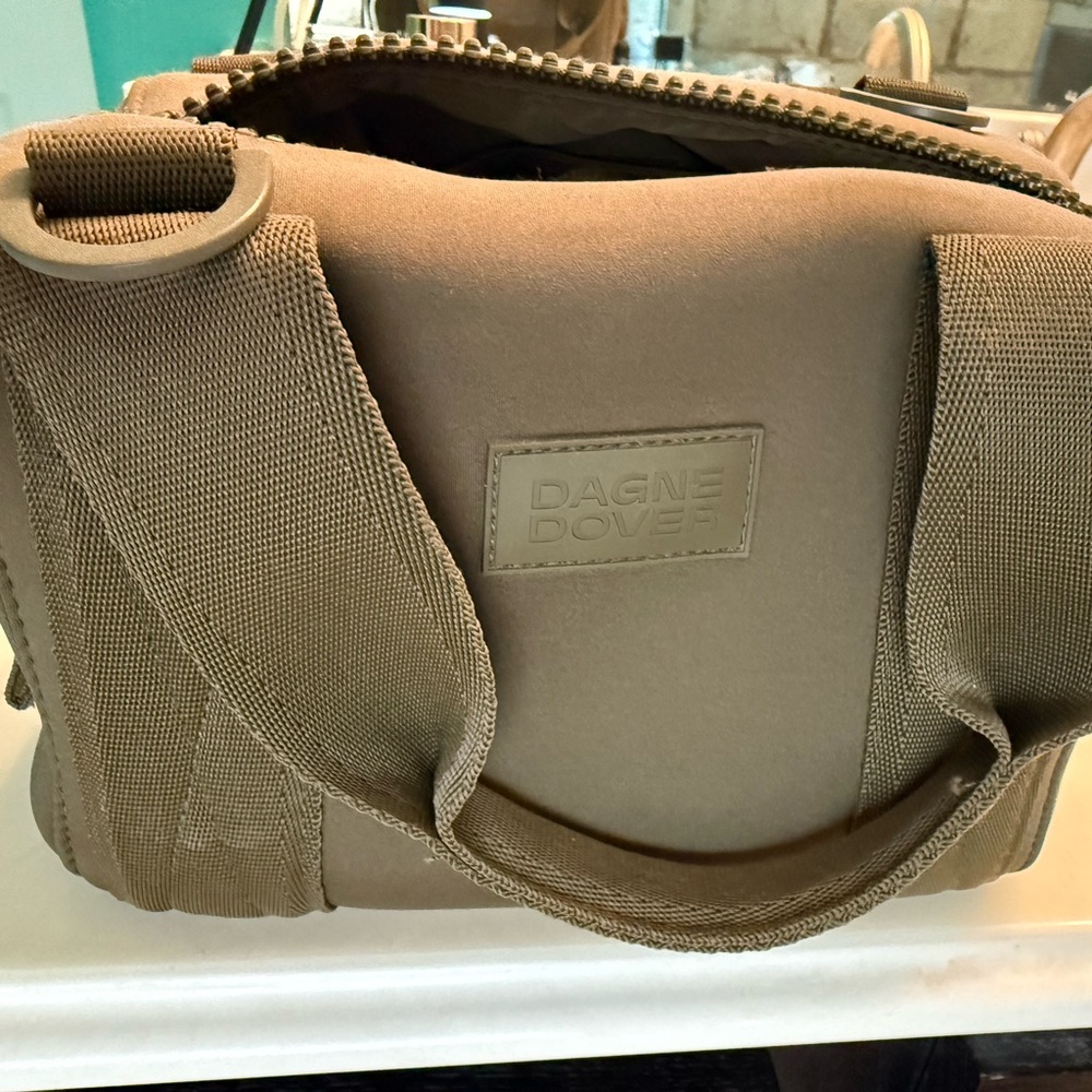 Dagne Dover Tan Duffel Bag for Women